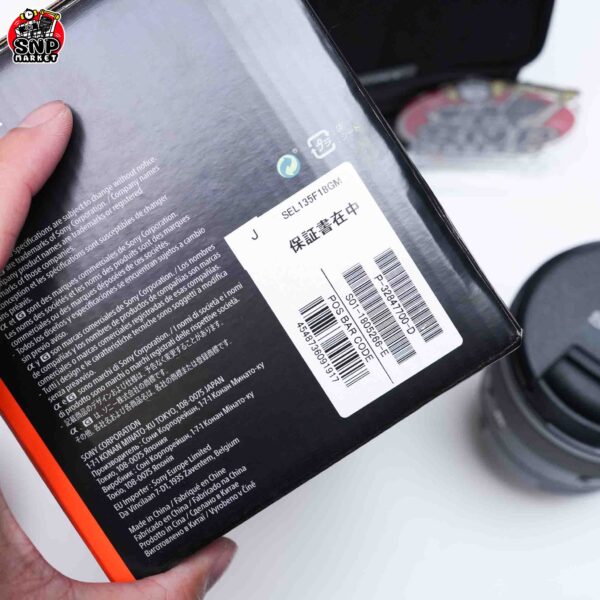 sony fe 135 f1.8 gm อดีตประกันร้าน