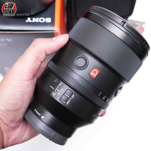 sony fe 135 f1.8 gm อดีตประกันร้าน