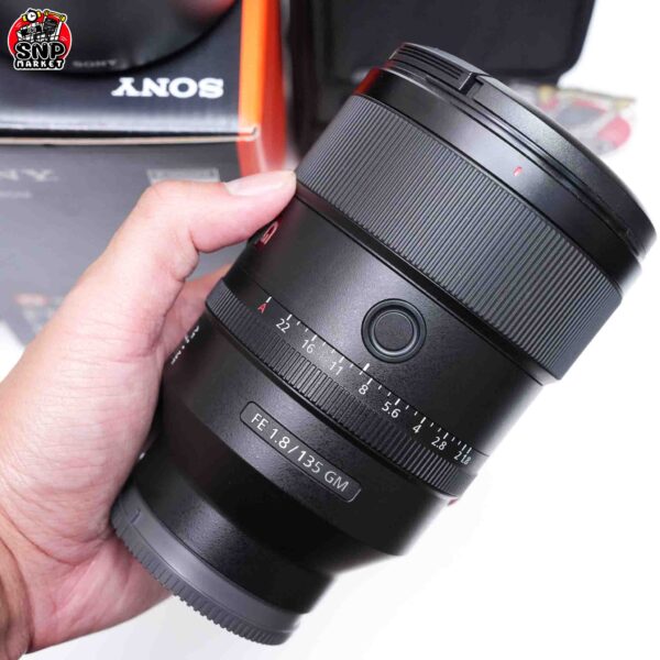 sony fe 135 f1.8 gm อดีตประกันร้าน