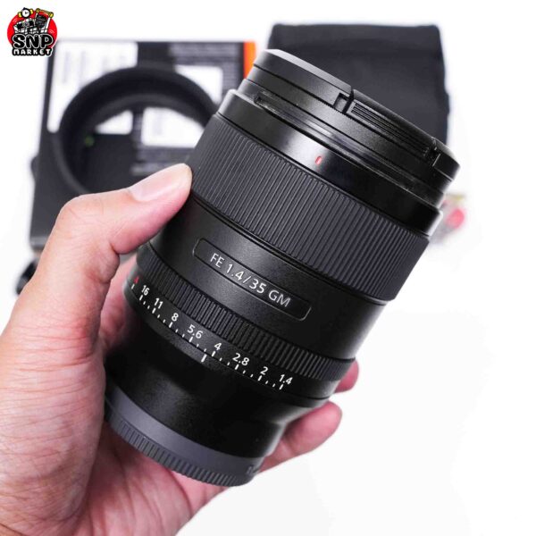 sony fe 35 f1.4 gm อดีตประกันศูนย์
