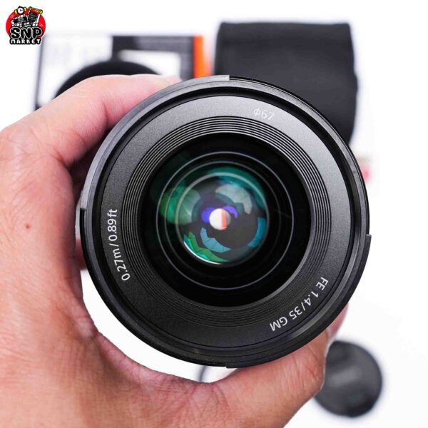 sony fe 35 f1.4 gm อดีตประกันศูนย์