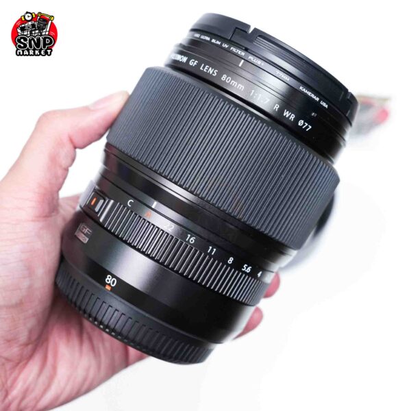 fujifilm gf 80 f1.7 r wr ประกันร้าน 30 วัน
