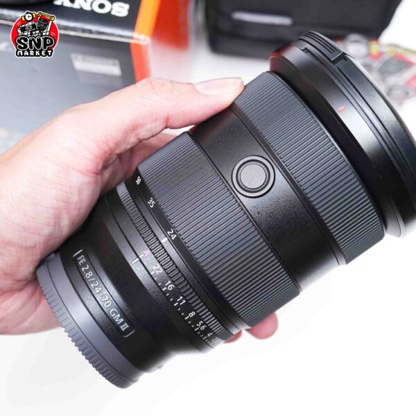 sony fe 24 70 f2.8 gm ii ประกันศูนย์ 10/2024