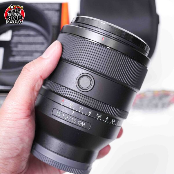 sony fe 50 f1.2 gm อดีตประกันศูนย์