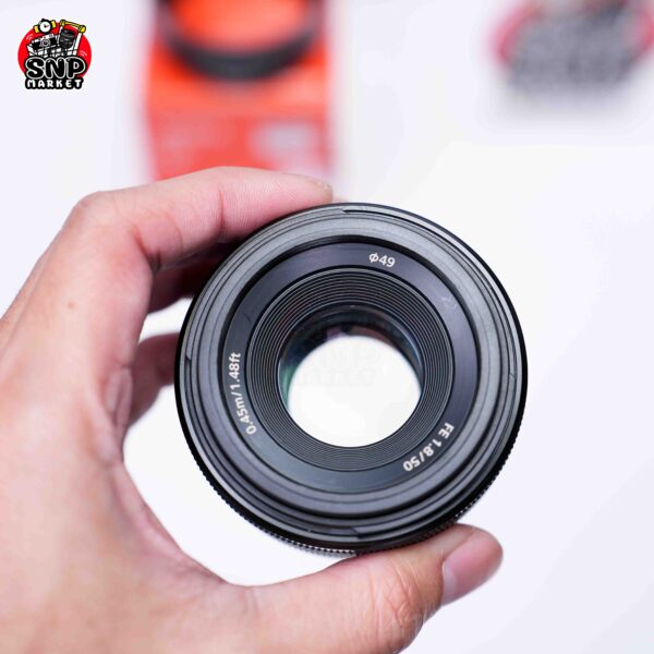 sony fe 50 f1.8 อดีตประกันศูนย์