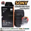 sony fe 24 70 f2.8 gm ii อดีตประกันศูนย์